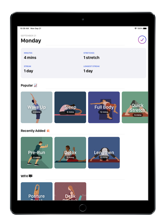 Screenshot #4 pour Stretch Club: Stretching, Yoga