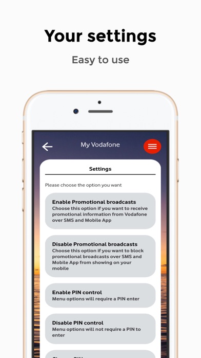 My Vodafone Cook Islands Screenshot