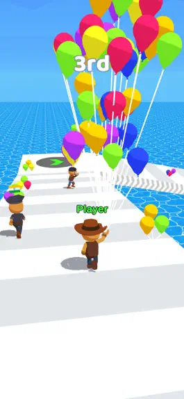 Game screenshot Balloon Race 3D! mod apk