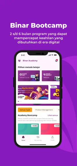 Game screenshot Binar Academy apk