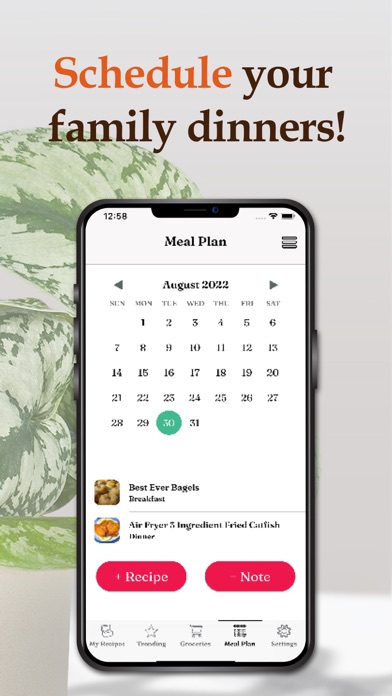 Recipe Keeper & Food Menu | OE Screenshot