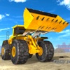 Construction city Excavator 3d