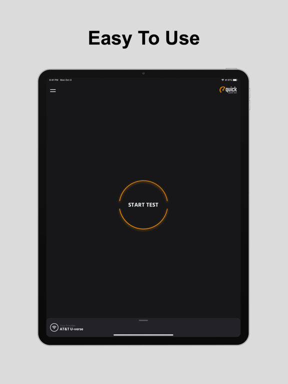 Quick Speed Test - 4G 5G Wi-Fi iPad screenshot 5 - Utilities app