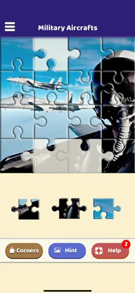 Game screenshot Military Aircrafts Puzzle apk