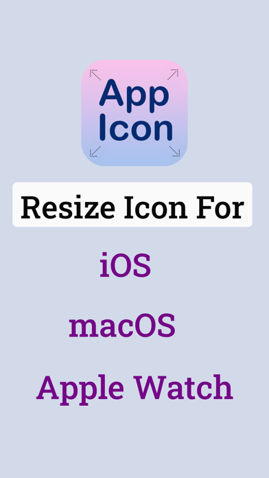 Screenshot #1 pour App Icon: Resize for all OS