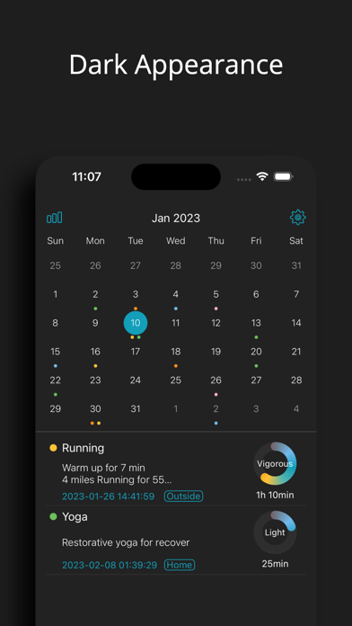 Simply Workout Tracker Screenshot