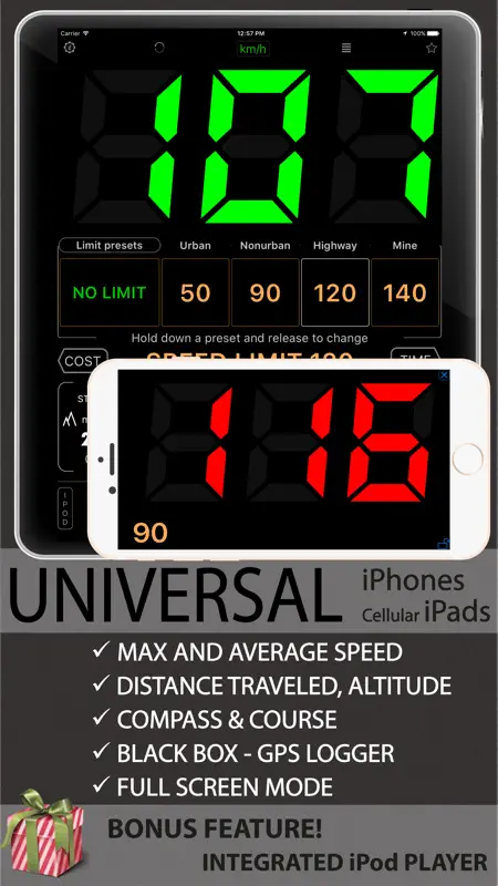 Speedometer 55 Start. GPS Box. screenshot 5 of 10