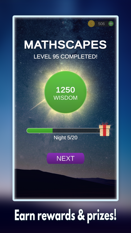 #3. Mathscapes: Math Brain Algebra (iOS) 由: Smore Games, LLC