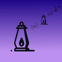 Bottle Petrol Lamp logo