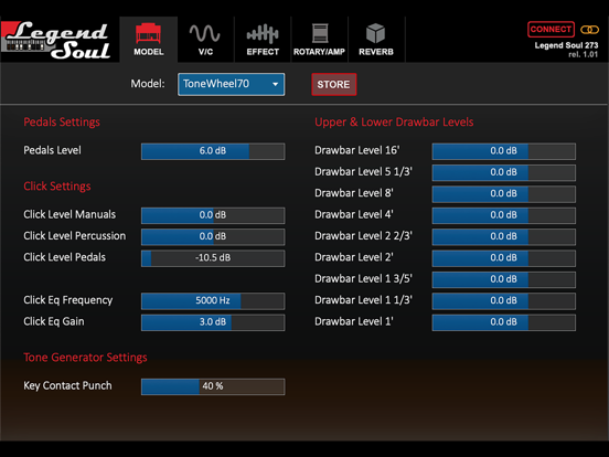 Legend Soul Editor iPad screenshot 2 - Music app