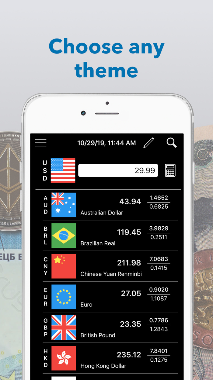 Currency exchange converter