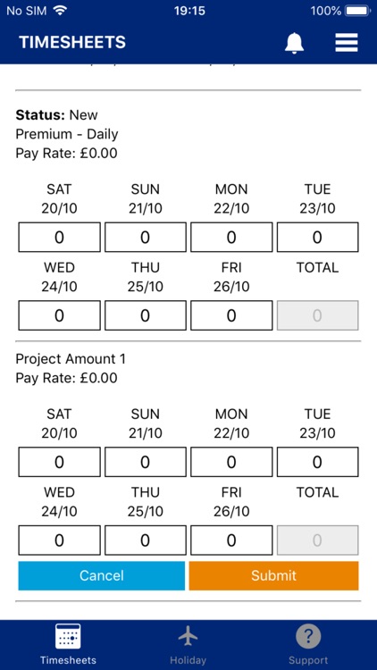 Hays Timesheets UK