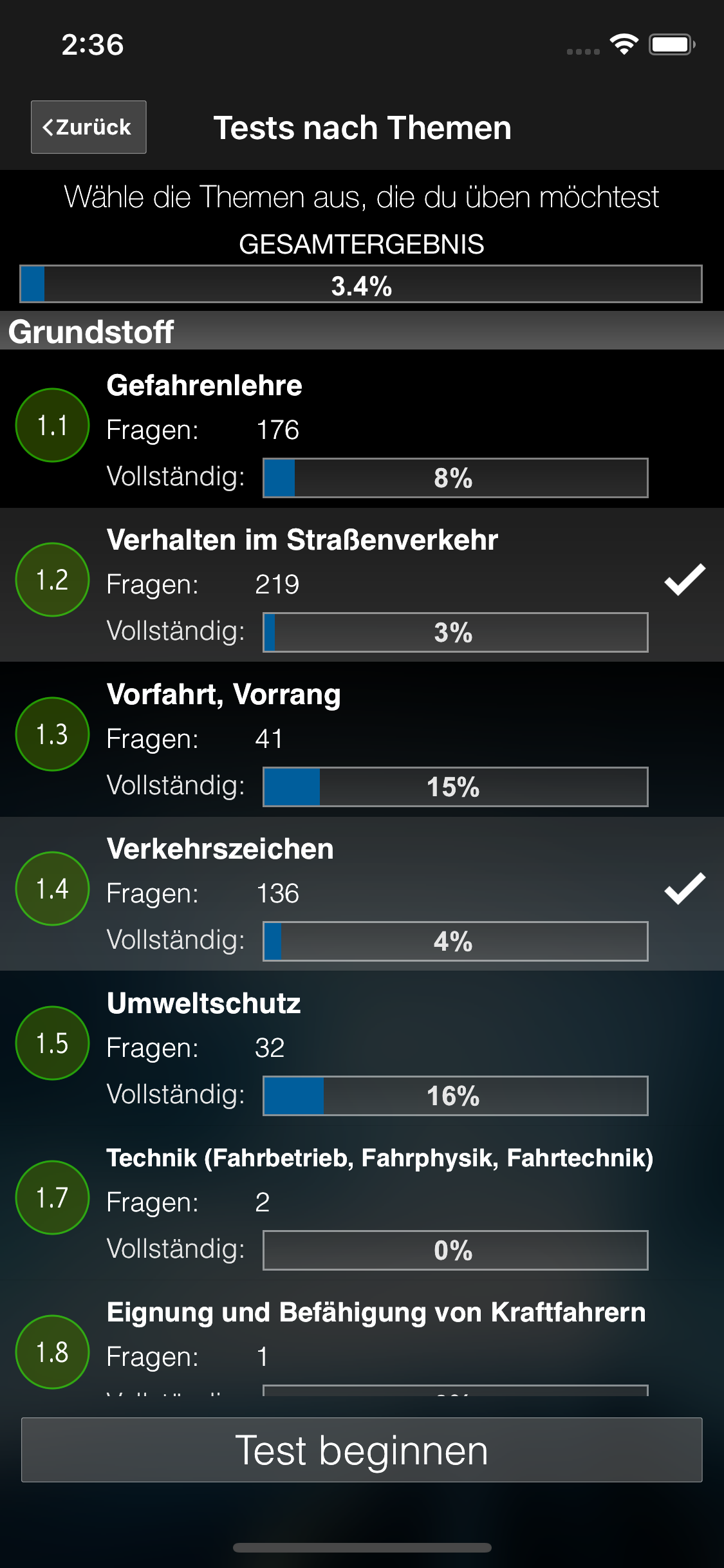 iFahrschulTheorie Führerschein