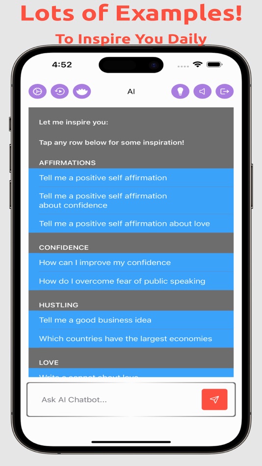 #9. AI Chat Motivation BOT (iOS) 由: The Anode Group