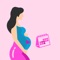 Pregnancy App provide features for due date calculator, pregnancy guide, pregnancy dairy, step counter, kick counter, calorie calculator and BMI calculator