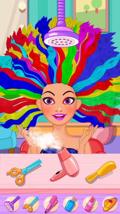 Hair Salon Games for Girls Spa Screenshot