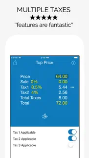 sales tax discount calculator iphone screenshot 4
