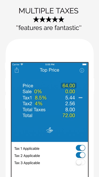 Sales Tax Discount Calculator screenshot-3