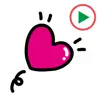 Heart Animation 3 Sticker negative reviews, comments