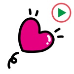 Download Heart Animation 3 Sticker app