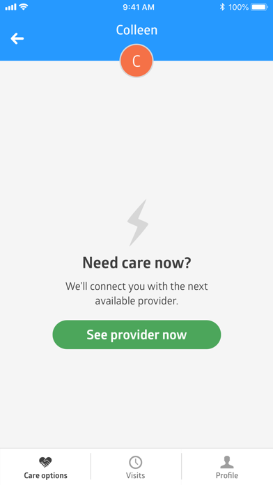 SmartSignals Telemedicine Screenshot
