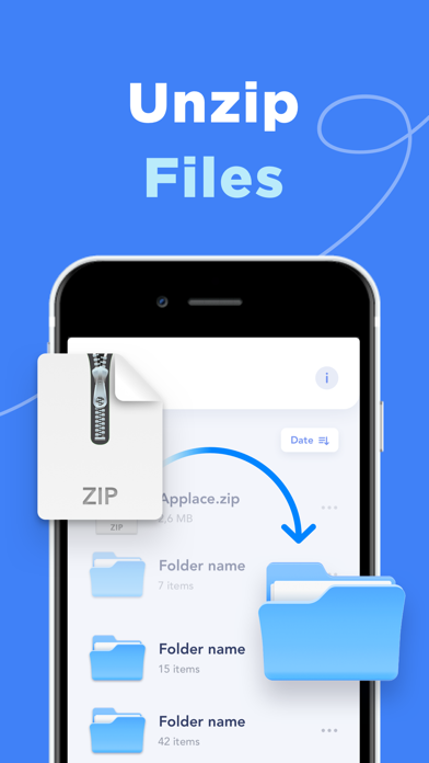 RAR & Zip File Extractor App Screenshot