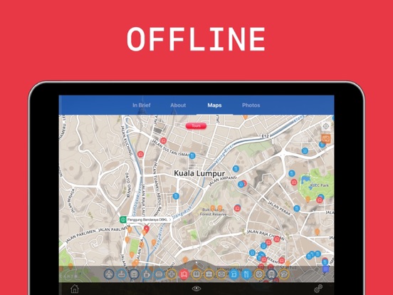 Kuala Lumpur Travel Guide iPad screenshot 4 - Travel app