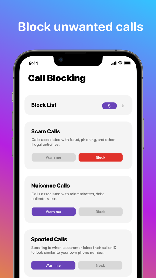 #5. Hiya: Spam Blocker & Caller ID (iOS) 来自: Hiya