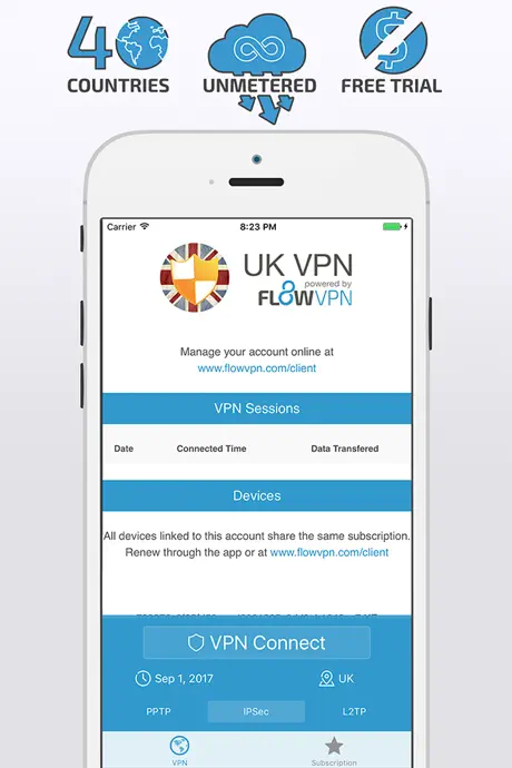 UK VPN: Fast Unlimited Streams