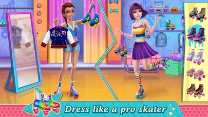 Roller Skating Girls Screenshot