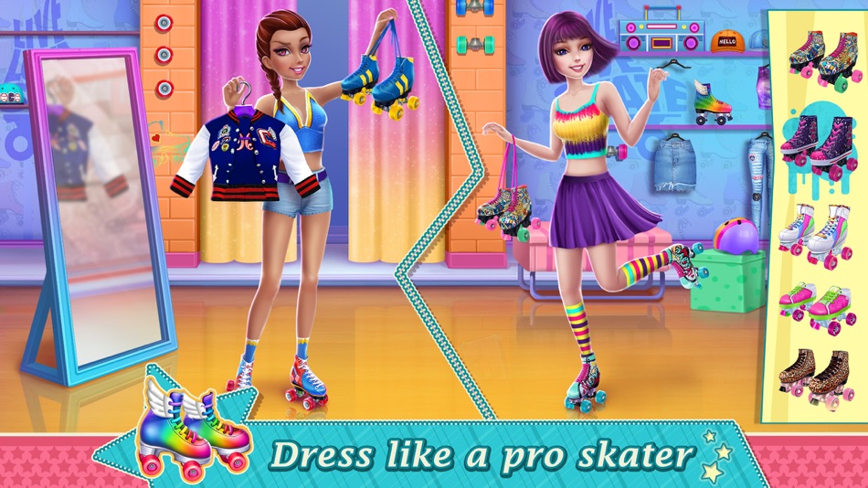 Roller Skating Girls - 1.4.0 - (iOS)