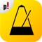 “Metronome by Piascore” is an app for turning an iPhone or iPad into a metronome