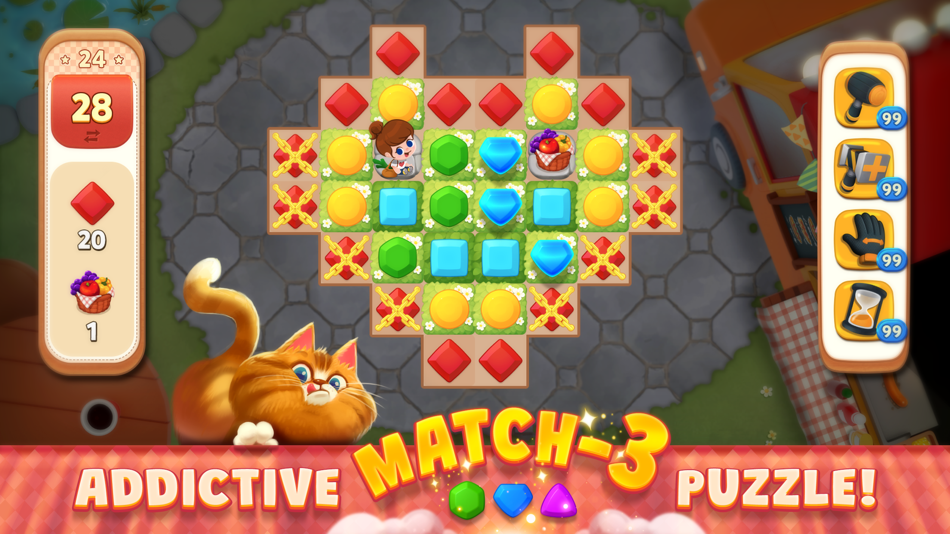 #1. Delish Match (iOS) 由: PlayDog Soft Co., Ltd