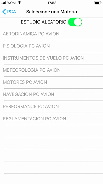 Preparate PCA Examen DGAC CL