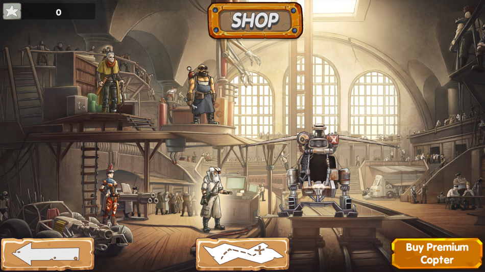 #1. Dieselcopter (iOS) 由: Pavel Sharavskiy