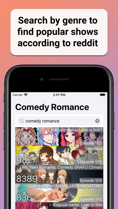 Anime Karma List Screenshot