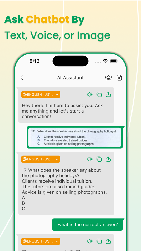 #6. AI Learn Fluent Talks | OnMind (iOS) 由: Alireza Bokanian