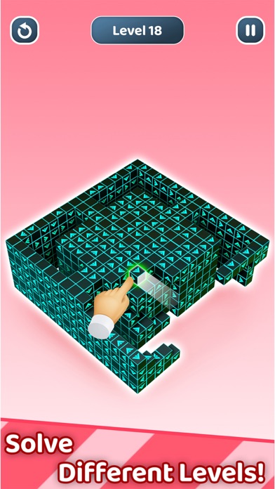 Tap Away 3D: Puzzle Game Screenshot