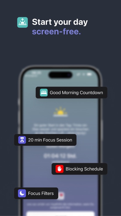 one sec | screen time + focus Screenshot