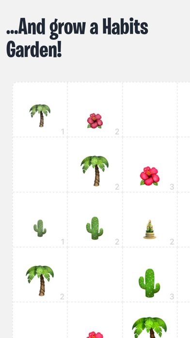 Habits Garden: Upgrade life Screenshot
