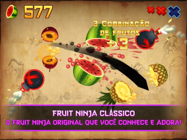 Fruit Ninja para iOS ganha ótima atualização e está agora todo em português  - MacMagazine