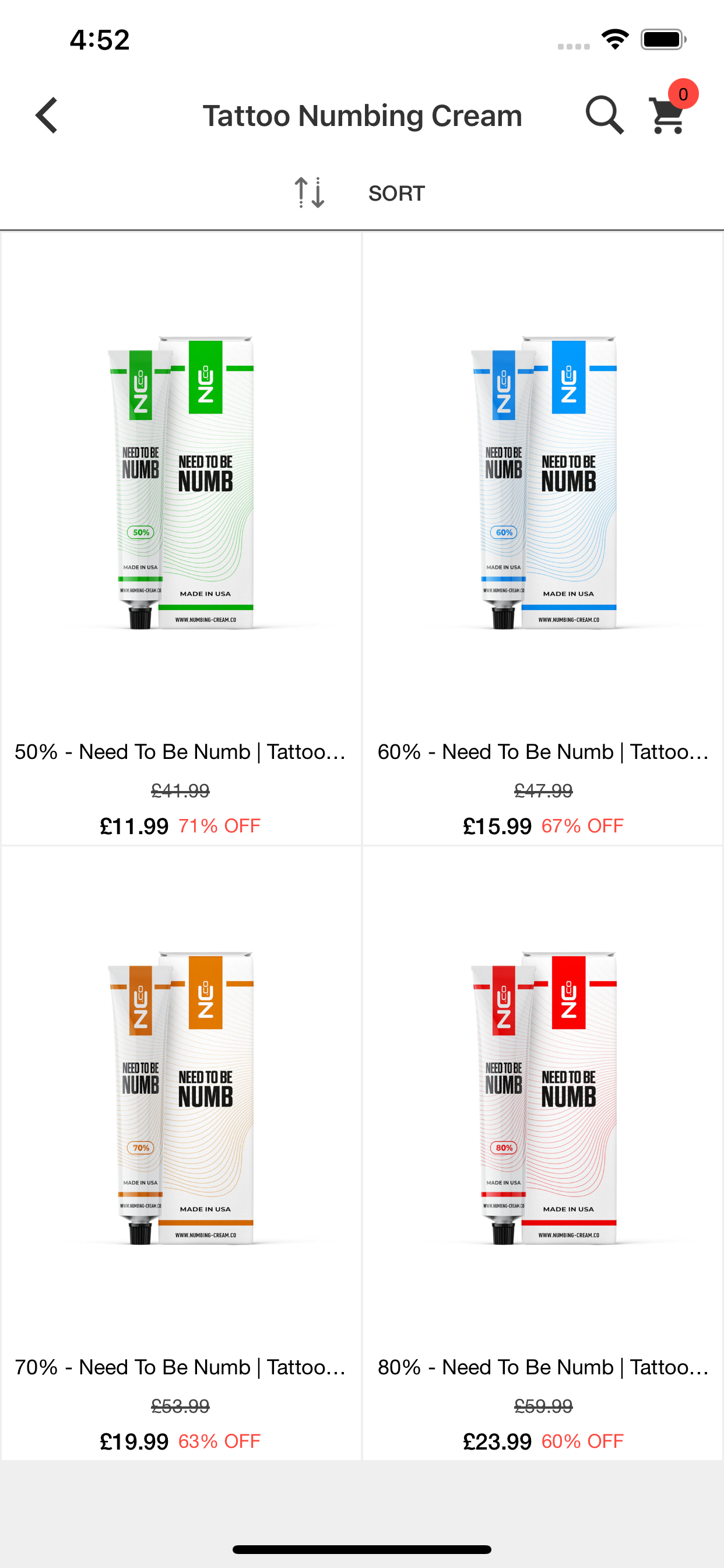 Numbing Cream Co