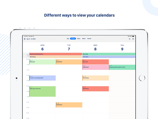 Screenshot #2 for Tiny Calendar: Planner & Tasks