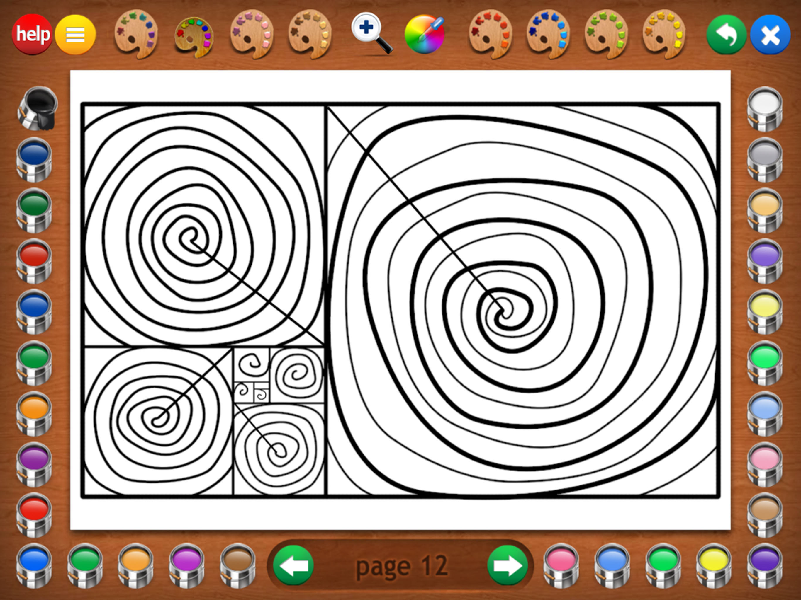 Geometric Designs Coloring screenshot 17
