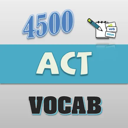 4500 ACT Vocabulary Cheats