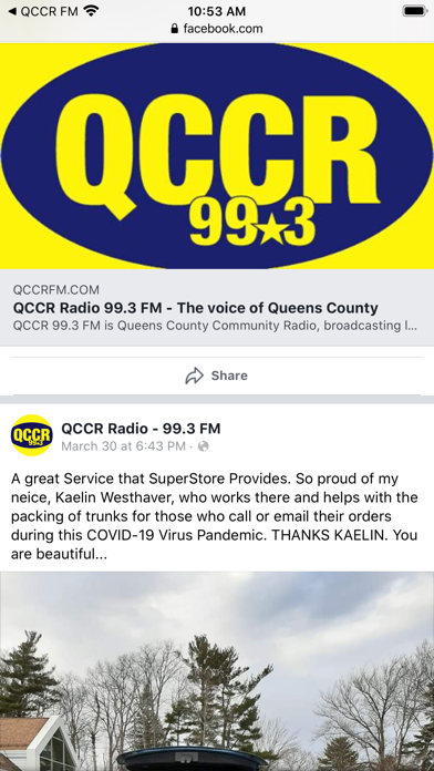 QCCR FM Screenshot