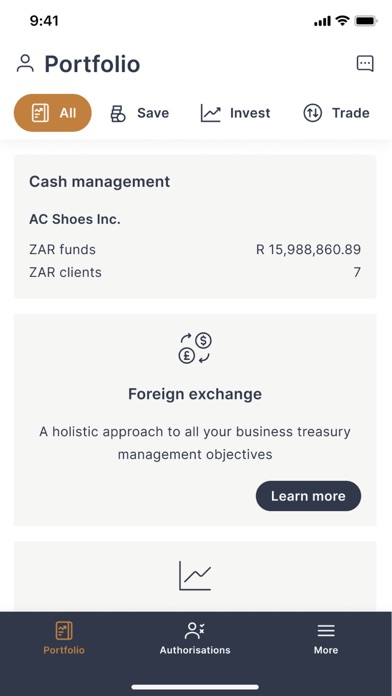 Investec for Intermediaries Screenshot
