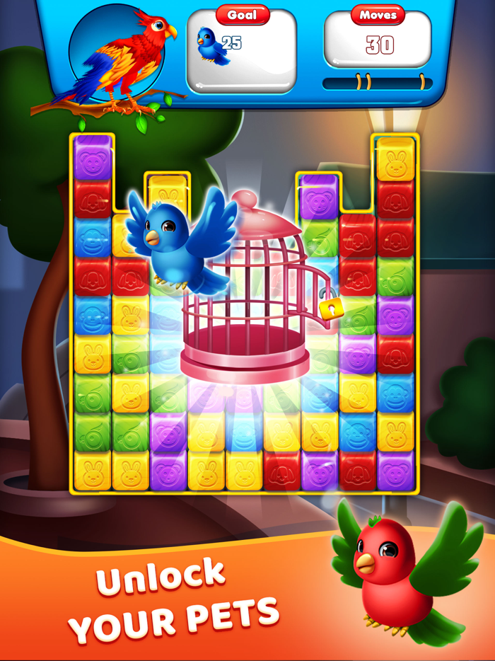 Pet Blast  Match 3 Games