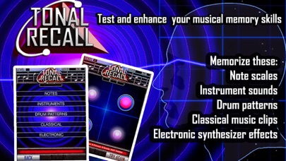 TONAL RECALL™ - memory game Screenshot