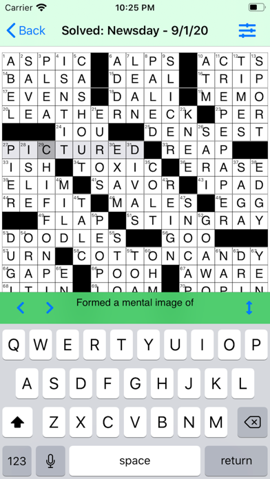 Omni Crosswords Screenshot